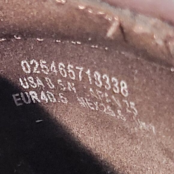 Cobbie Cuddlers Women 8.5 W Brown Leather Loafers Whip Stitch Dream Air Sole - Picture 9 of 10